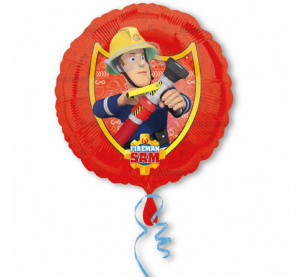 Balon foliowy ze strażakiem samem