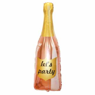 Balon foliowy w kształcie butelki szampana