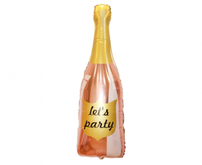 Balon foliowy w kształcie butelki szampana