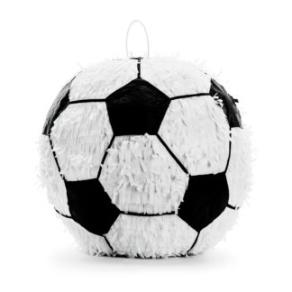 Piniata w kształcie piłki do futbolu