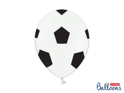 Balon lateksowy ze wzorem piłki nożnej