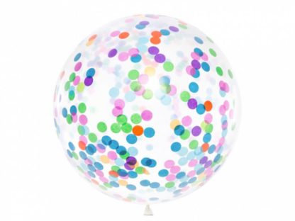 Balon lateksowy z konfetti