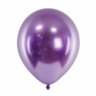 Fioletowy balon lateksowy