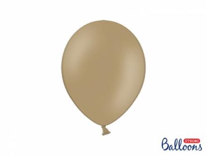 Brązowy balon lateksowy