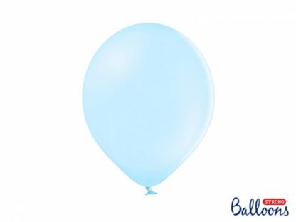 Błękitny balon lateksowy