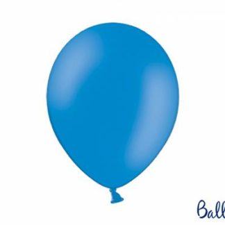 Niebieski balon lateksowy