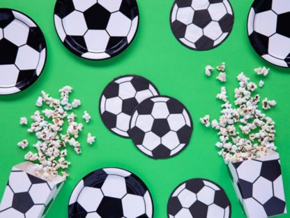 Serwetki w kształcie piłki nożnej