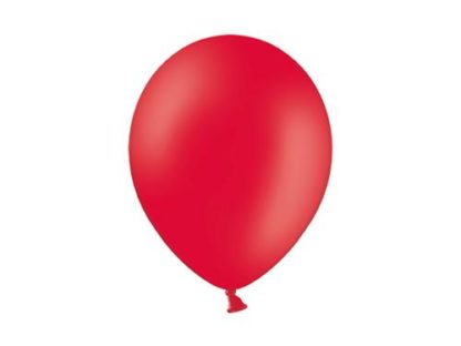 Czerwony balon lateksowy