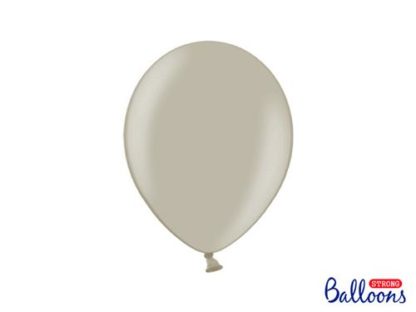 Szary balon lateksowy
